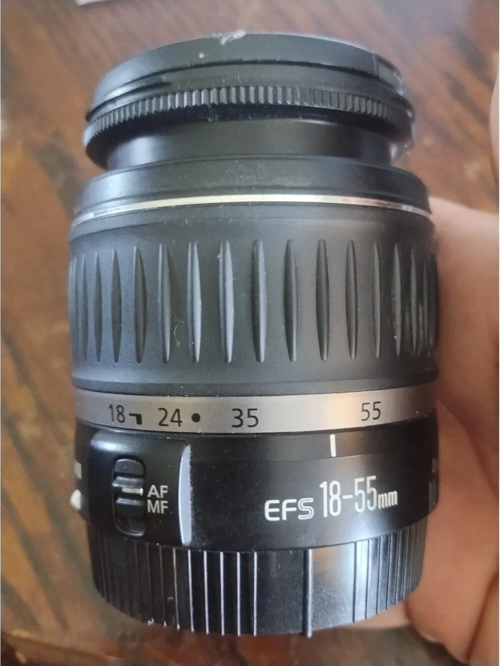 Canon EF-S 18-55mm 1:3.5-5.6 II AF/MF Zoom Lens w/Lens Caps